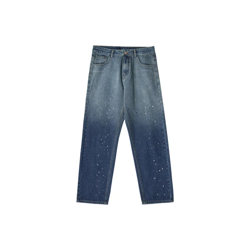 Yiwen Jeans Unisex Light Blue-1