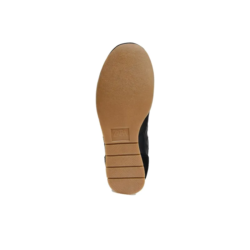 ZARA Low Top Casual Shoes Women's Black-5