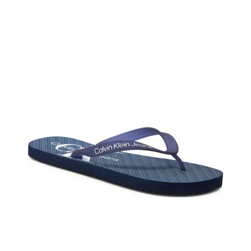 CKJ CALVIN KLEIN JEANS Flip Flops Men's Marine Blue-2