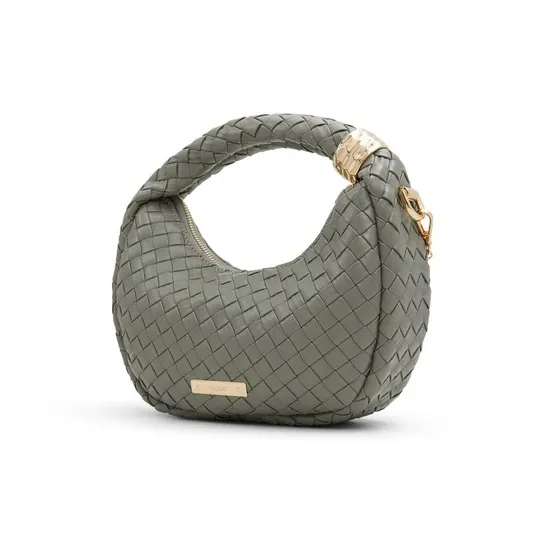 ALDO Artificial Leather Handbag Medium Size Women's Khaki/Bone-1