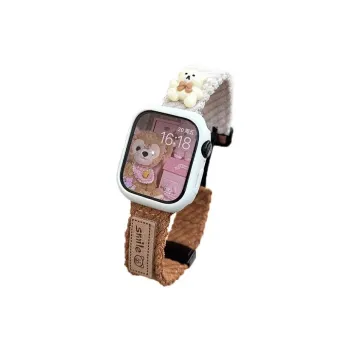 Mr. Strap Apple Compatibility Watch Band 145~210mm Corduroy Material