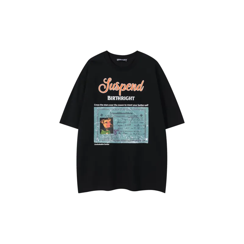 CUWU T Shirts Unisex Black-1