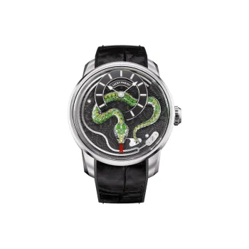 LUCKY HARVEY Craft Master Collection Automatic Mechanical Movement Cowhide Strap Men's Watches Gold Dial