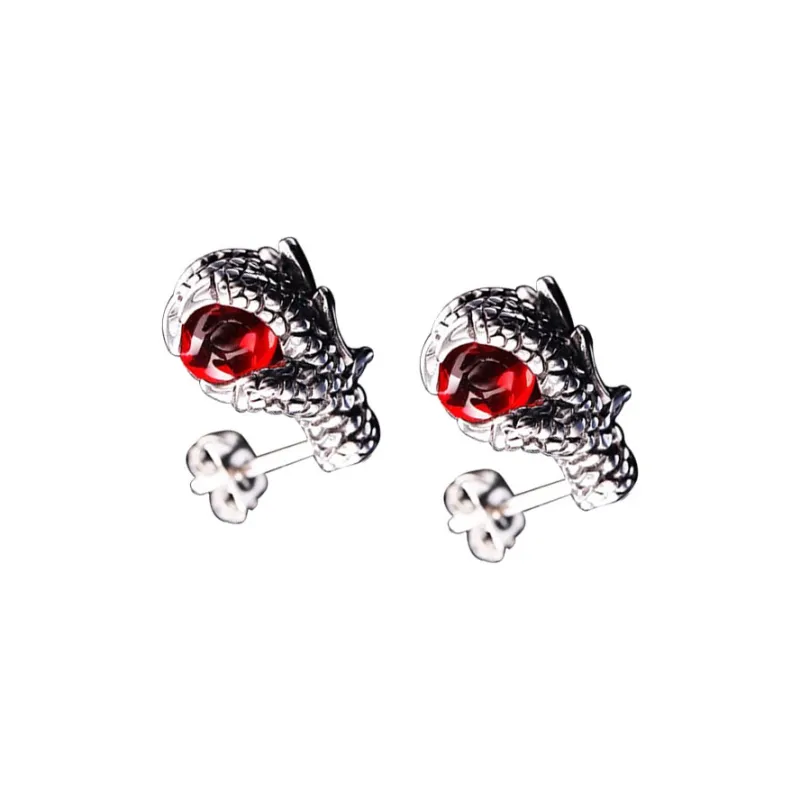 IDEE CREATIVE IDEA FOR YOU Steel Stud Earrings Men's-5