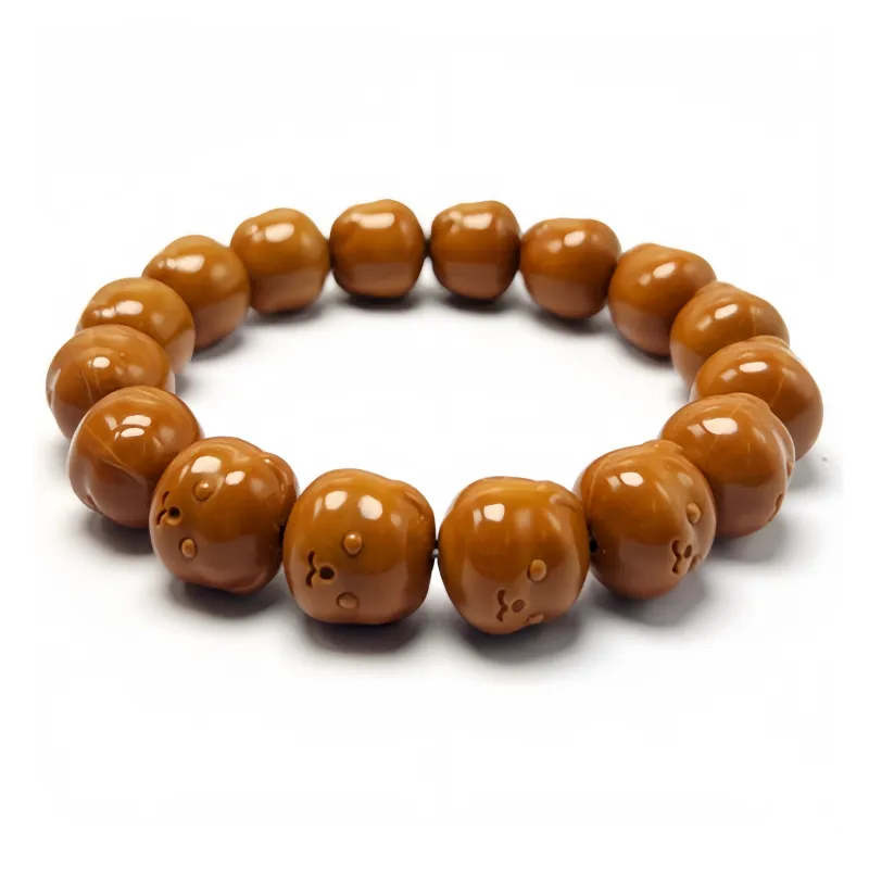 Xifeng Building Monkey Head Walnut Bracelets Unisex-0