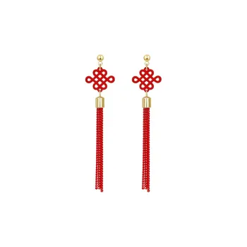 HMZ S925 Silver Stud Earrings Women's