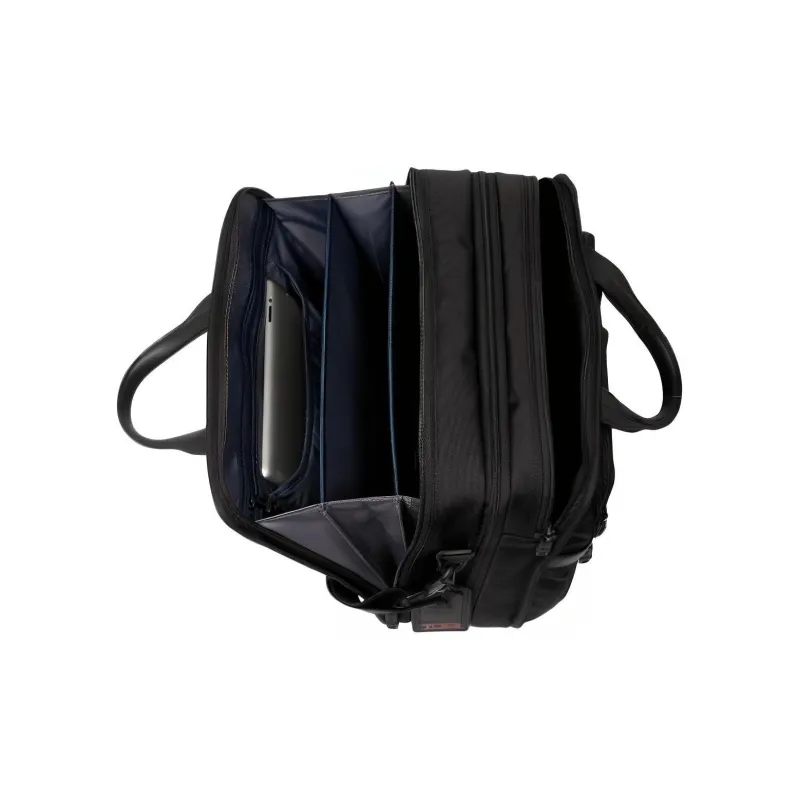 TUMI Alpha Nylon Laptop Briefcase Bag Unisex Black-2