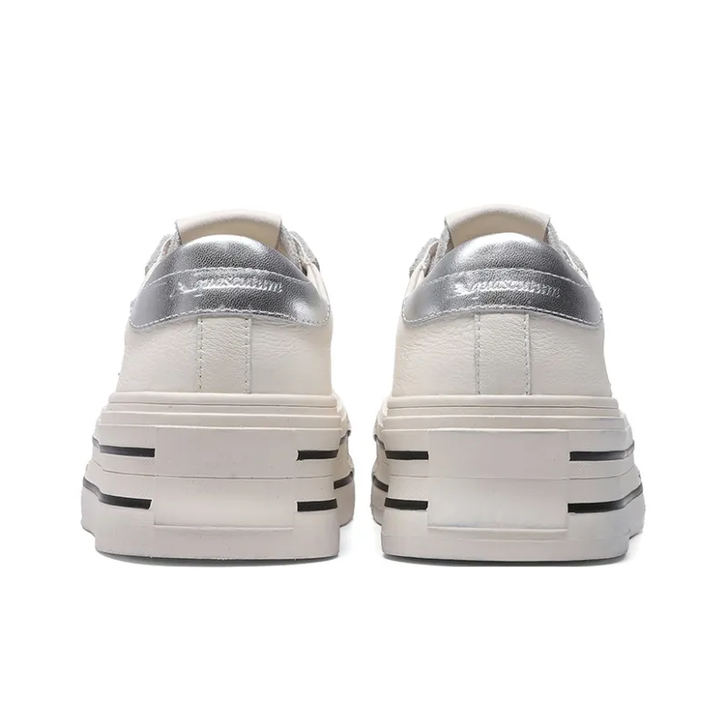 AQUASCUTUM Low-Top Skateboard Shoes Women's Ecru-3