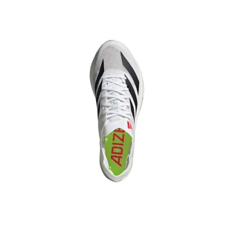 Adidas Adizero Avanti Slip Resistant Low Top Running Shoes Unisex White-3