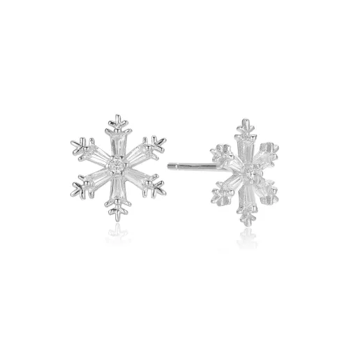 STARKING 925 Sterling Silver Stud Earrings Women's