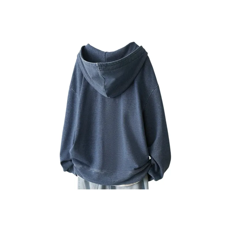 IHIMI Sweatshirt Women's Denim Blue-2