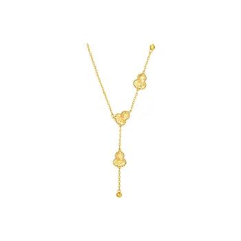 ZEGL Copper Plated 18K Gold Necklaces Women's