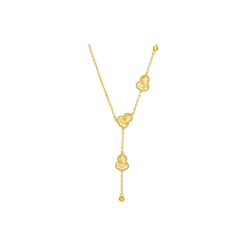 ZEGL Copper Plated 18K Gold Necklaces Women's-0