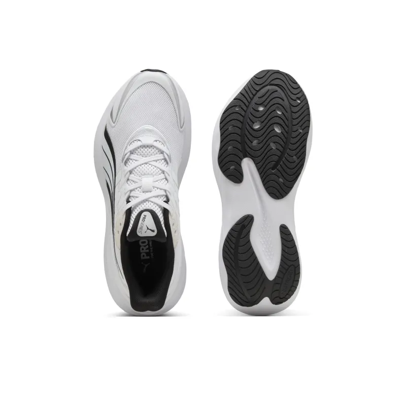 PUMA Pulse Pro Anti Slip Wear Resistant Low Top Casual Running Shoes Unisex White-3