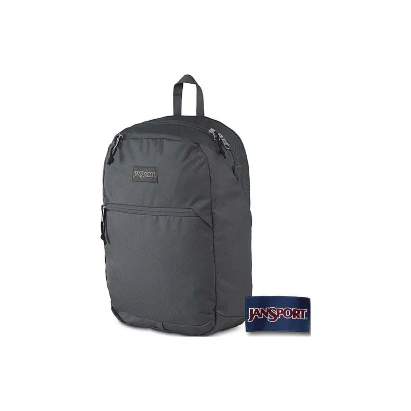 JanSport Polyester Backpack Medium Size Women's Dark Gray-2