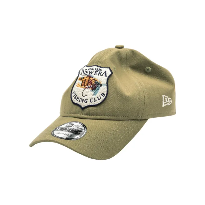 New Era Cotton Baseball Caps Unisex Olive-1