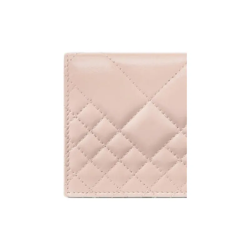 VERSACE Greca Goddess Leather Wallet Women's Pink-3