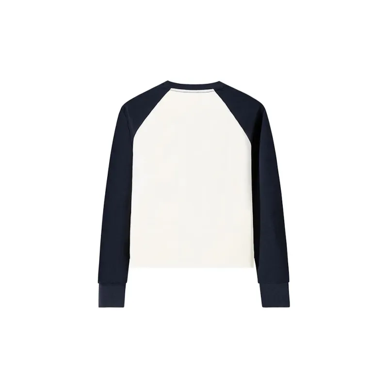 Anta Life Collection T Shirt Women's Warm Jade White/Suanma Blue-1