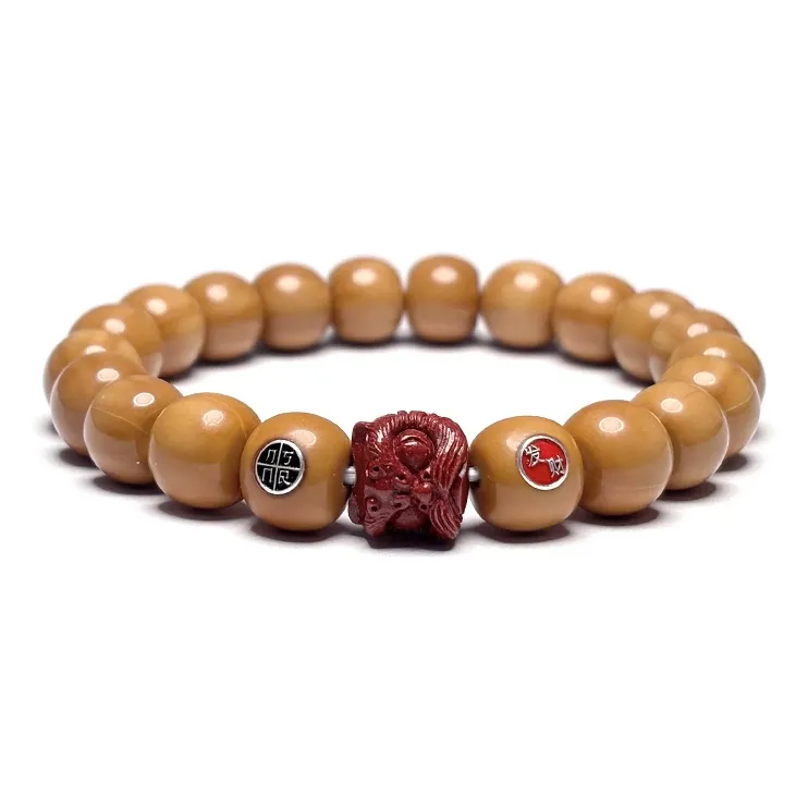 MOUNTAINS AND MANS Monkey Head Walnut Bracelets Unisex-0