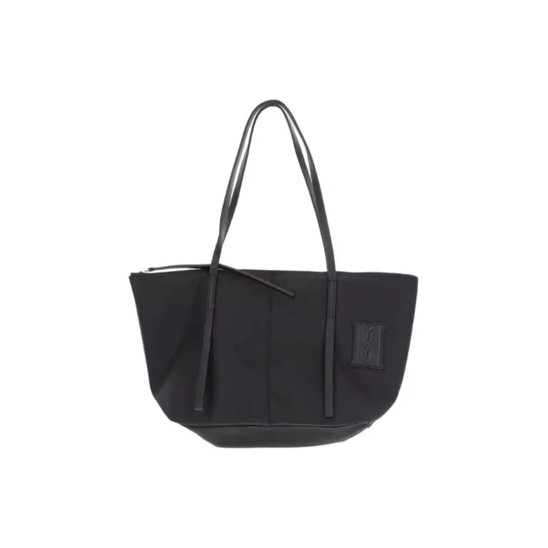 BY MALENE BIRGER COPENHAGEN MBC Leather Tote Bag, Shopping Bag, Shoulder Bag Regular Women's Black-0