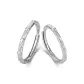 [S999 Fine Silver]Heart Couple Rings