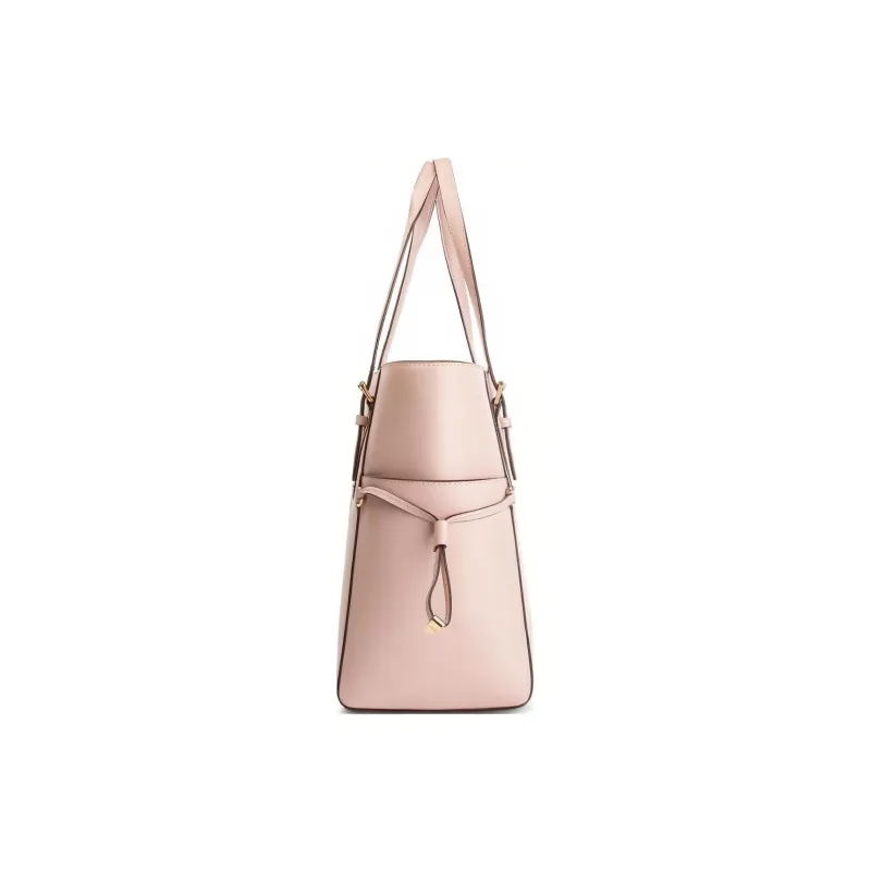 MICHAEL KORS Voyager Leather Catfish Bag, Shoulder Bag, Handbag Trumpets Women's Light Pink-2