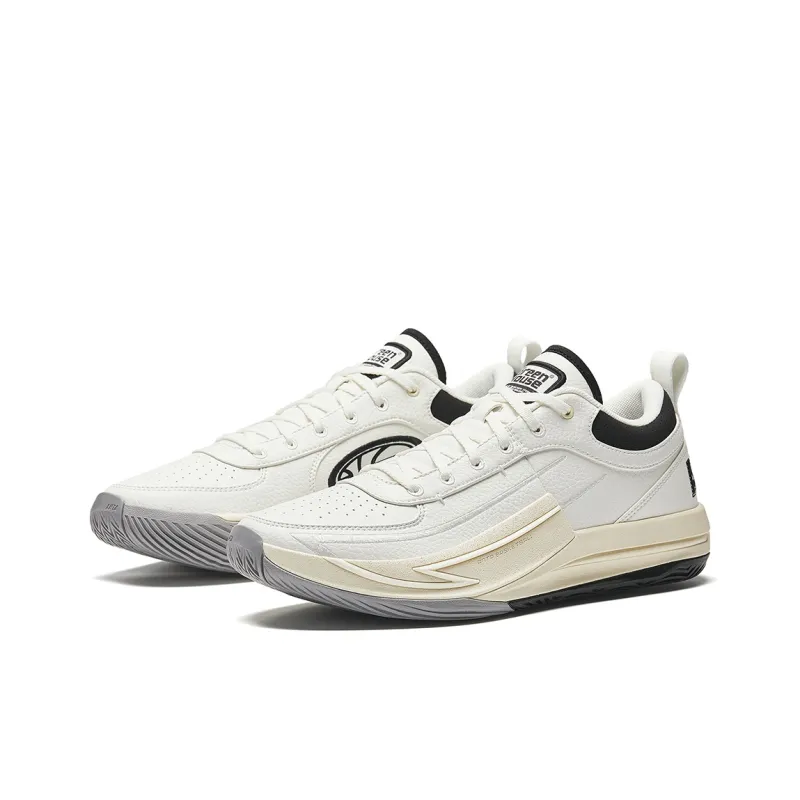 ANTA Fengmang 1 Basketball Shoes Men Low Top Black-2