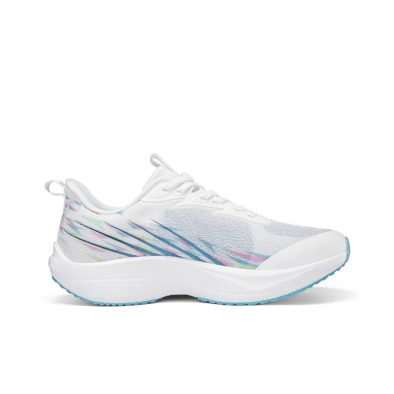 Speed Joy Run Cushioning Anti-Slip And Wear-Resistant Low-Top Carbon Plate Casual Running Shoes Men's White Blue-1