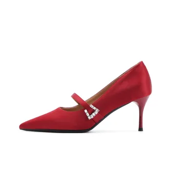 Ainer cat Slim Heel High Heels 7cm Women's