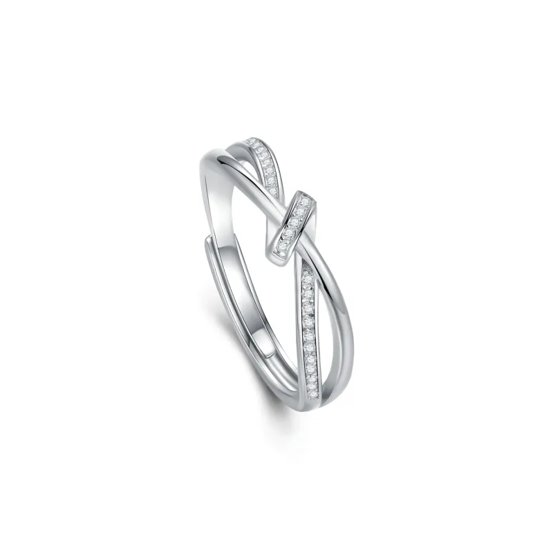 TIMEBOTTLE S925 Silver Rings Unisex-7
