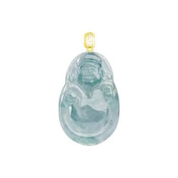 Bubble Scallops Glutinous Jade Jadeite Necklaces Unisex