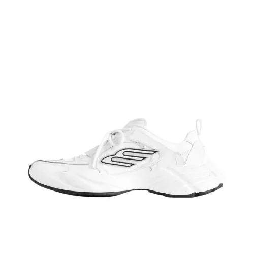 Balenciaga Monday Low Top Casual Shoes Men's White