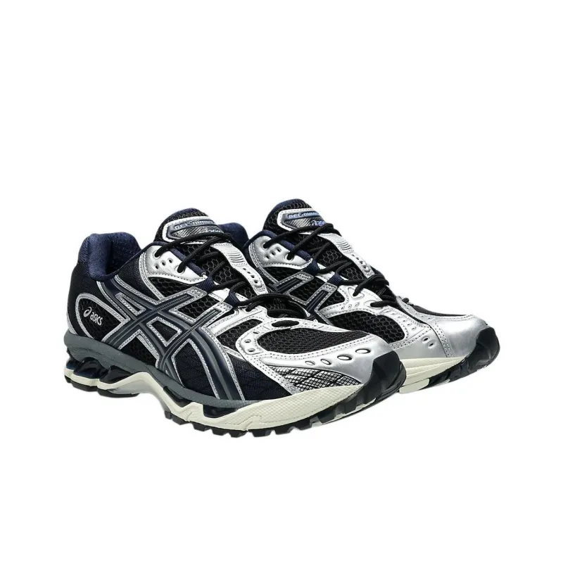 Asics GEL Nimbus 10.1 Cushioned Slip Resistant Abrasion Resistant Low Top Running Shoes Unisex Silver Black-2