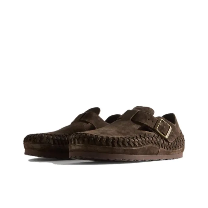 Birkenstock London Braided Kith Mocha-2