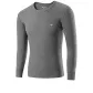 Crew Neck Unlined Clothing (Dark Gray) 100% cotton Antibacterial/Brushed Soft