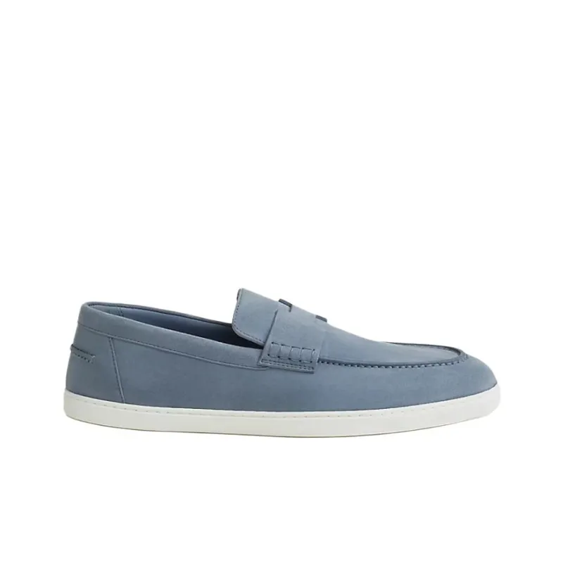 HERMES Loafers Men Blue-1