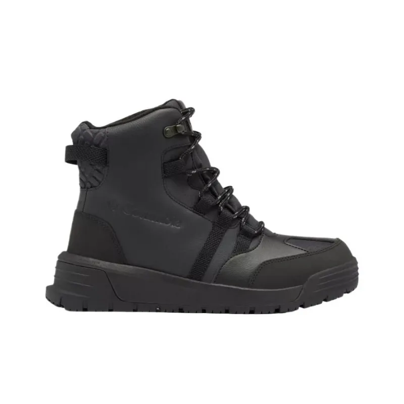 Columbia SNOWTREKKER Abrasion-Resistant Short Outdoor Boots Men's Black-1