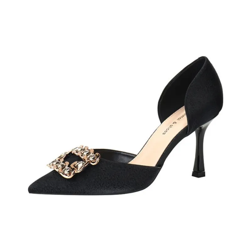 Than Than Me Slim Heel High Heels Women's-0