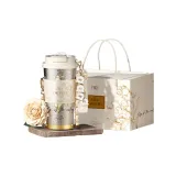 Lily of The Valley Pure Titanium Box+Lily of The Valley Pendant+Cup Sleeve[inside and outside Pure Titanium]