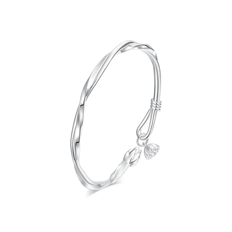 KADER 999 Fine Silver Sterling Silver Bracelets Women's Silver-0