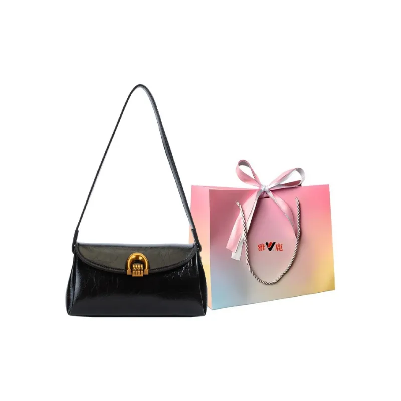 Yalu PU Portable Crossbody Bag, Shoulder Bag Regular Women's Black/Burgundy/Coffee-14