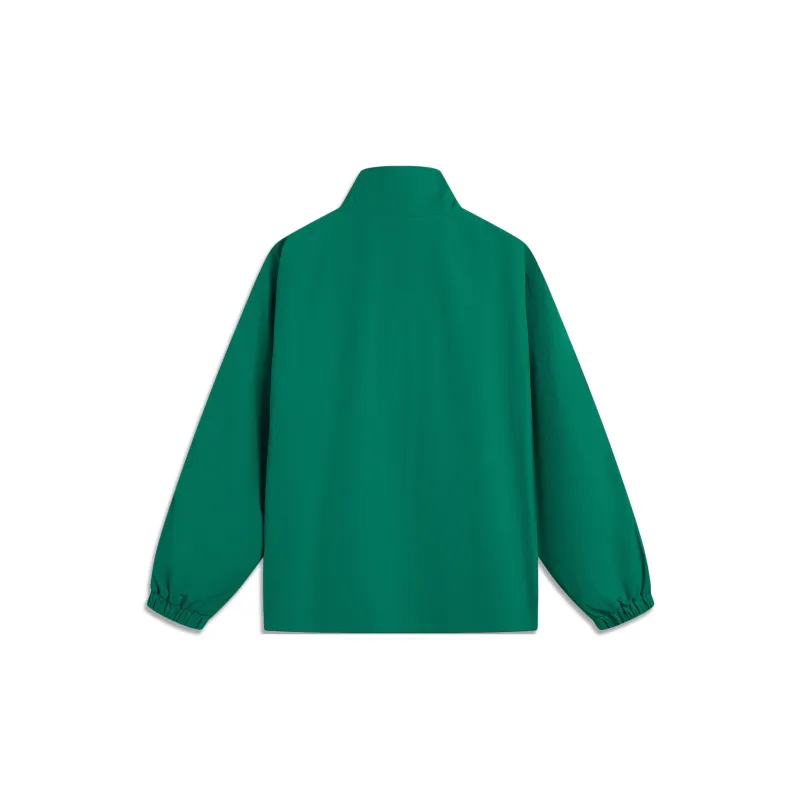 LiNing Sports Life Collection Trench Coat Men's Stone Green-1