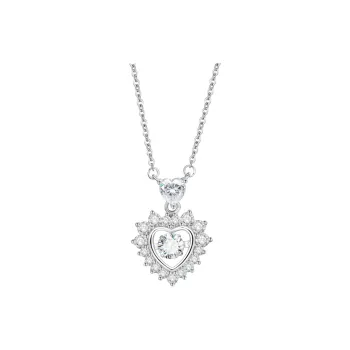 Regalrose 925 Sterling Silver Necklaces Women's Silver