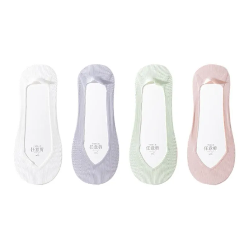 Lan Miao No Show Socks Women's 4 Pack-8