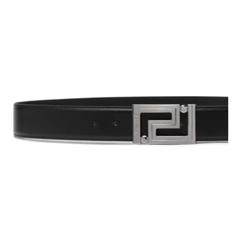 VERSACE Greca Leather Belt-2