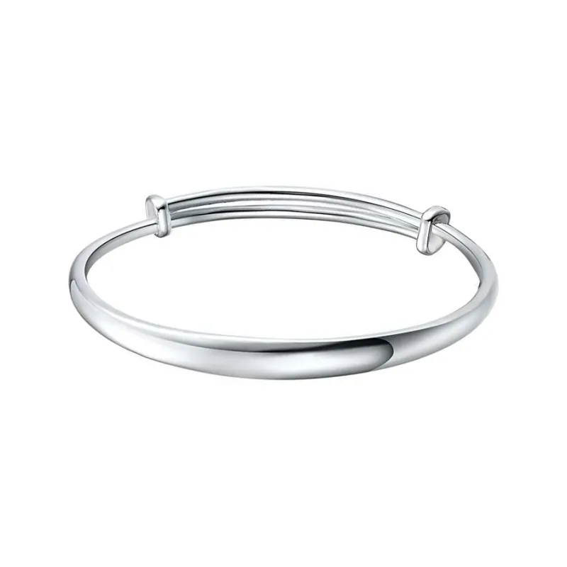 CHIC ZONE 999 Fine Silver Sterling Silver Bracelets Women's-0
