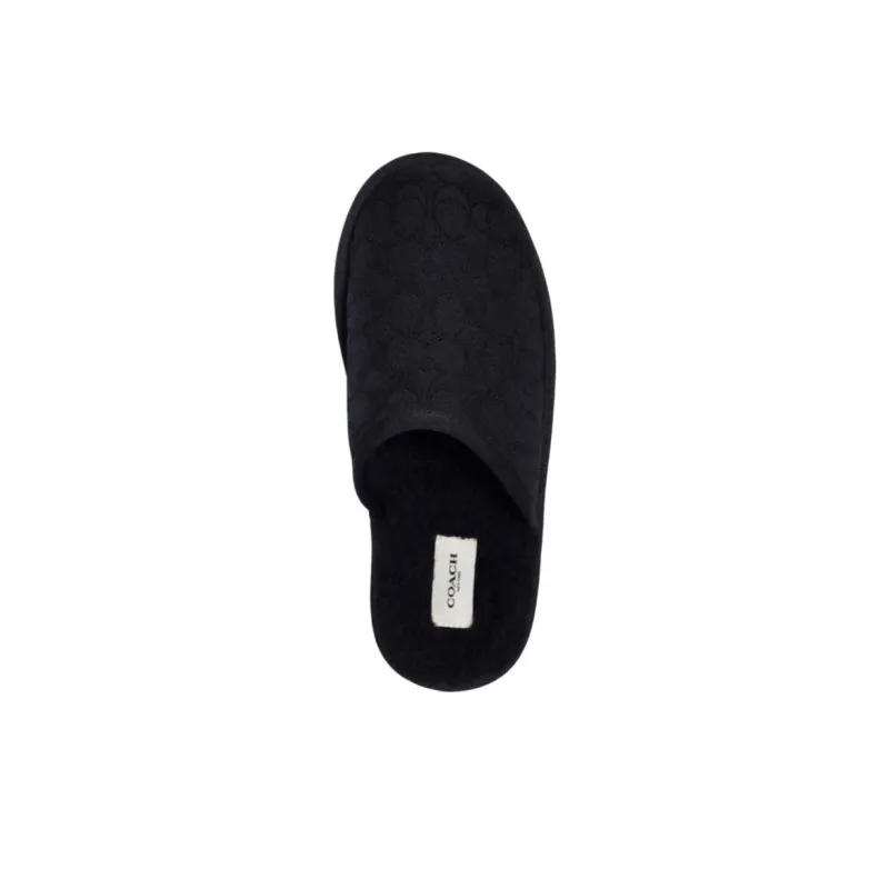 COACH Wrap toe Slippers Men's Black-3