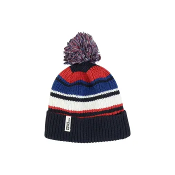 Jack Wolfskin Polyester, Polyurethane, Wool Beanies Kids' Multicolor