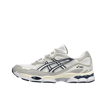 Asics Anti Slip Wear Resistant Low Top Casual Shoes Men's White