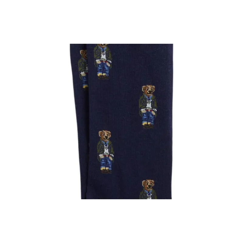 Polo Ralph Lauren SS24 Knee-High Socks Men's 1 Pack Nautical Blue-2